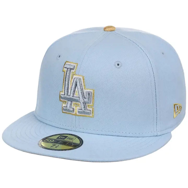 Los Angeles Dodgers LHD Baskets assorties 59FIFTY BLEU/GRIS