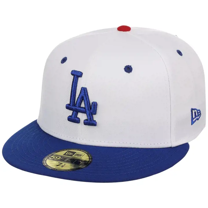 Los Angeles Dodgers LHD Baskets Crochet 59FIFTY BLC/RBL/GRS