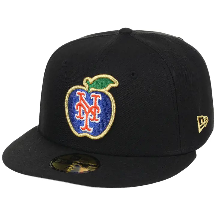 New York Mets MLB NYC Local Apple 59FIFTY NOI/NOI/GRI