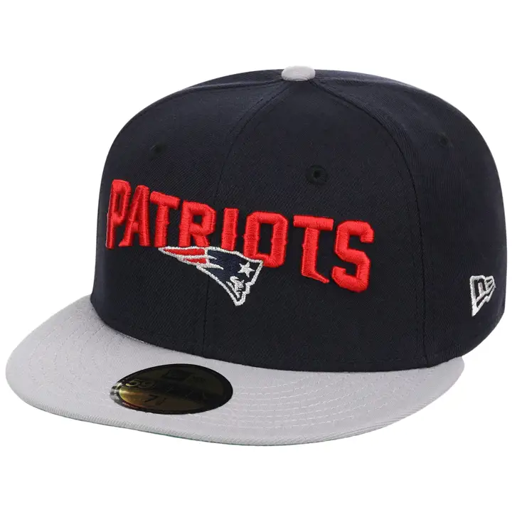 New England Patriots NFL BOS Local Wdmrk 59FIFTY MARINE/GRIS/OR