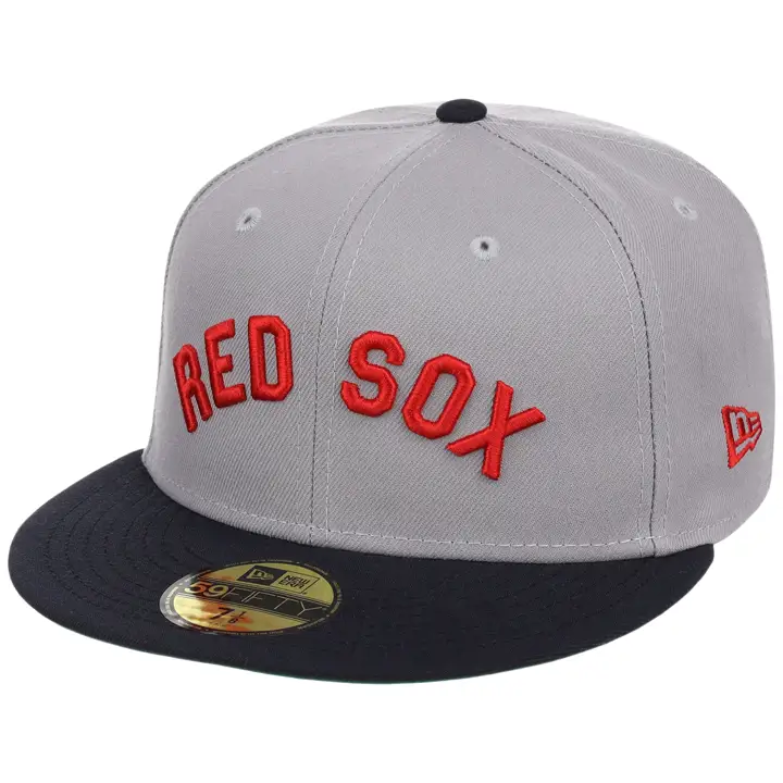Boston Red Sox MLB BOS Local Heather 59FIFTY GRY/NAVY/KGRN