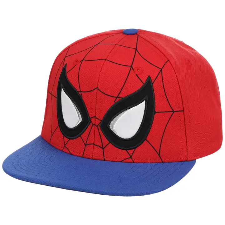 SPIDERMAN Yth Full Face Snapback RED/rbl