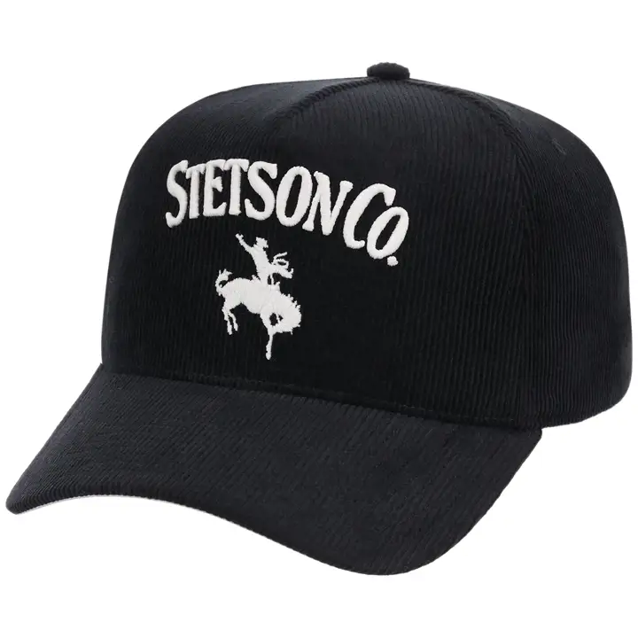 Stetson Rugged Rodeo Bronco Noir