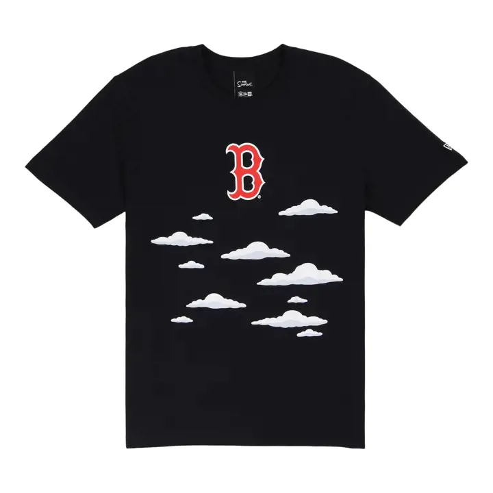 T-shirt Boston Red Sox MLB NE x The Simpsons Nuages BLEU MARINE
