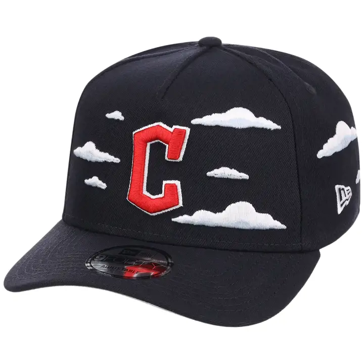 Cleveland Guardians MLB Les Simpson Nuages 9FORTY AF MARINE/MARINE/