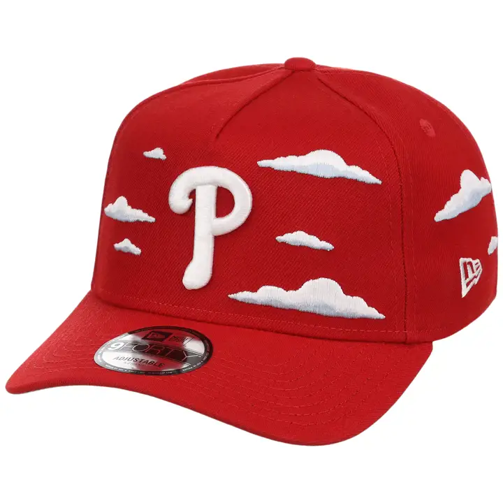 Philadelphia Phillies MLB Les Simpsons Nuages 9FORTY AF ROUGE/ROUGE/
