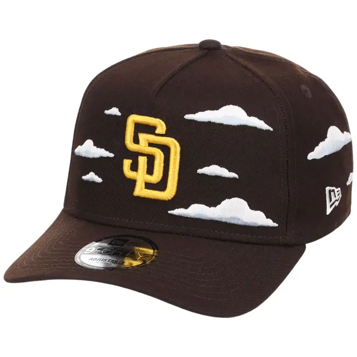 San Diego Padres MLB Les Simpsons Nuages 9FORTY AF BRN/BRN/GRY