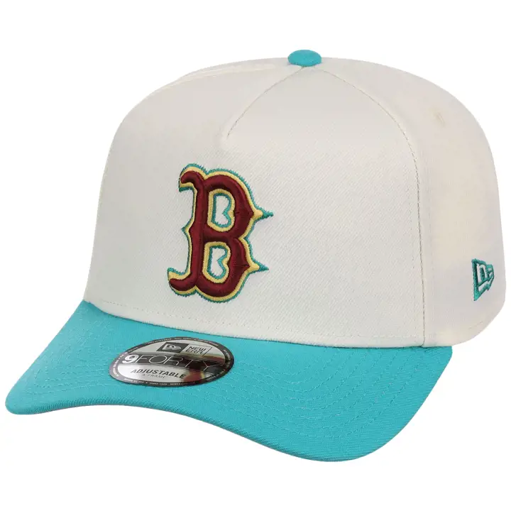 Boston Red Sox MLB Les Simpson Krusty 9FORTY AF WHT/TEAL/GRY