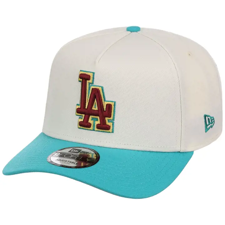 Casquette 9FORTY AF Los Angeles Dodgers MLB Simpsons Krusty Blanc/Sarcelle/G
