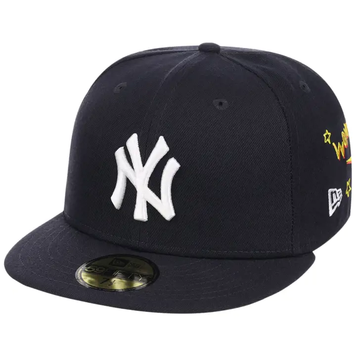 New York Yankees MLB Simpsons Wonder Bat 59FIFTY MARINE/MARINE/G