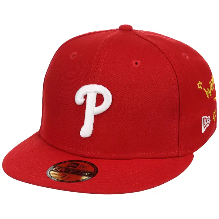 Philadelphia Phillies MLB Simpsons Wonder Bat 59FIFTY ROUGE/RO