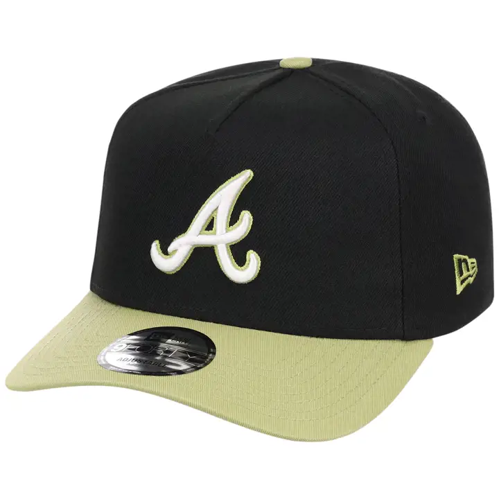 Casquette 9FORTY réglable MLB Simpsons Local Alien Atlanta Braves noire/verte