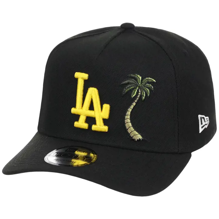 Los Angeles Dodgers MLB Simpsons Local Palm 9FORTY AF NOIR/NOIR