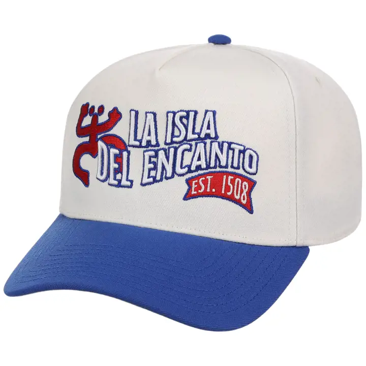 Porto Rico Fierté du pays Wordmark Casquette A-Frame Isla Del Encanto