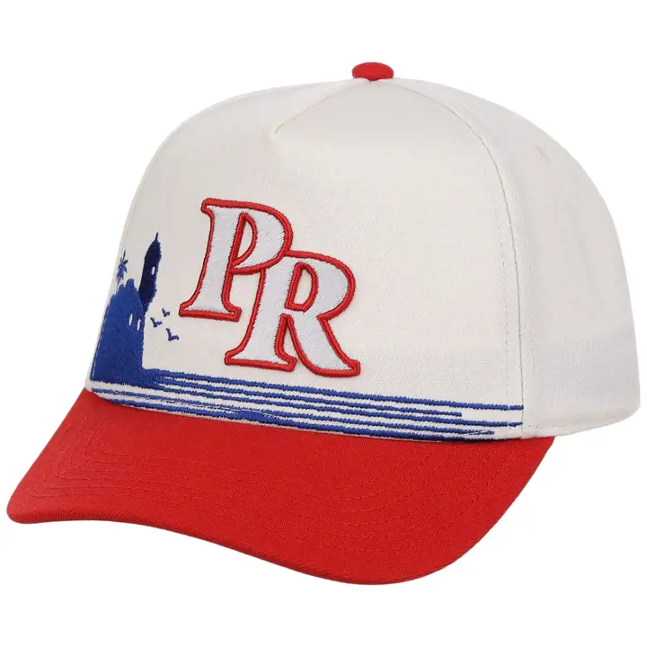 Casquette A-Frame Snap El Moro IVO Logo Porto Rico fierté du pays/
