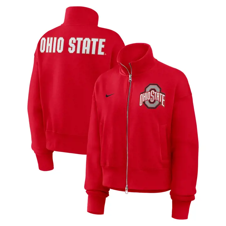 Veste polaire Ohio State Buckeyes F26 Phoenix rouge