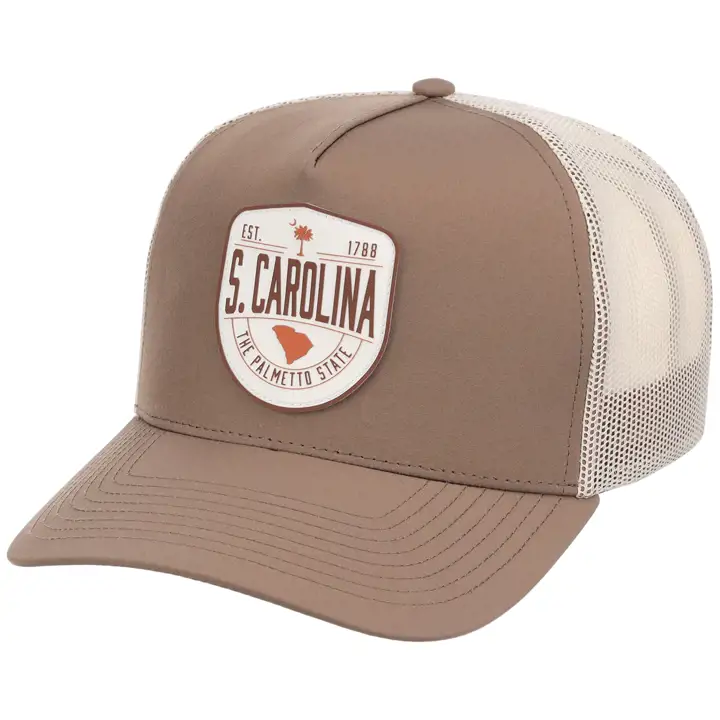 Casquette trucker A-Frame en silicone Florida BRN
