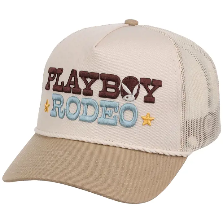 Playboy PLYB Casquette de Routier Rodéo MARRON