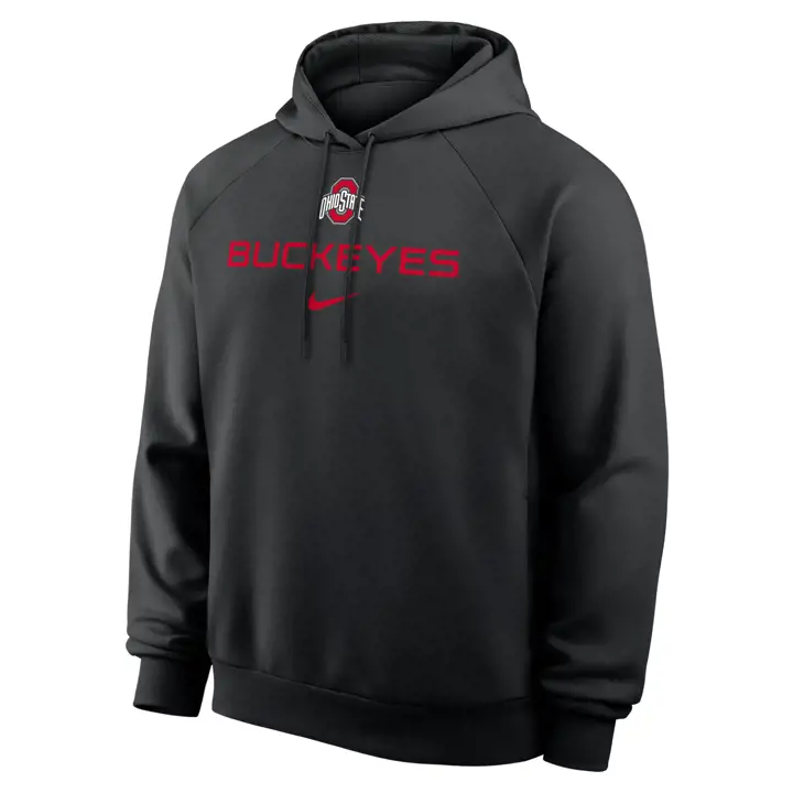 Chandail à capuchon Nike Dri-FIT Ohio State Buckeyes FA26 primaire blk