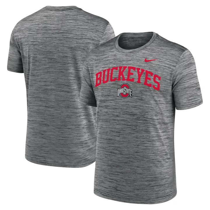 T-shirt Ohio State Buckeyes FA26 Velocity Legend Anthracite