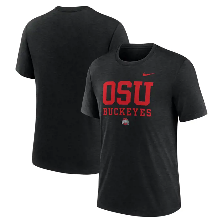 T-shirt Triblend Ohio State Buckeyes FA26 noir