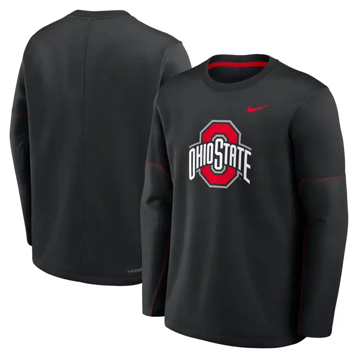 Ohio State Buckeyes FA26 Crew des entraîneurs de bord de touche noir