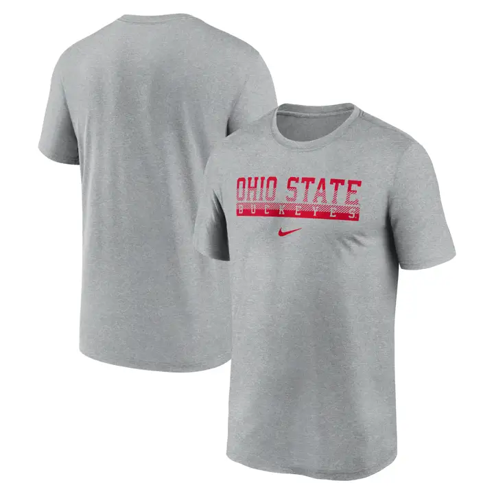 Ohio State Buckeyes Tee Legend Homme Primetime Tee GRY