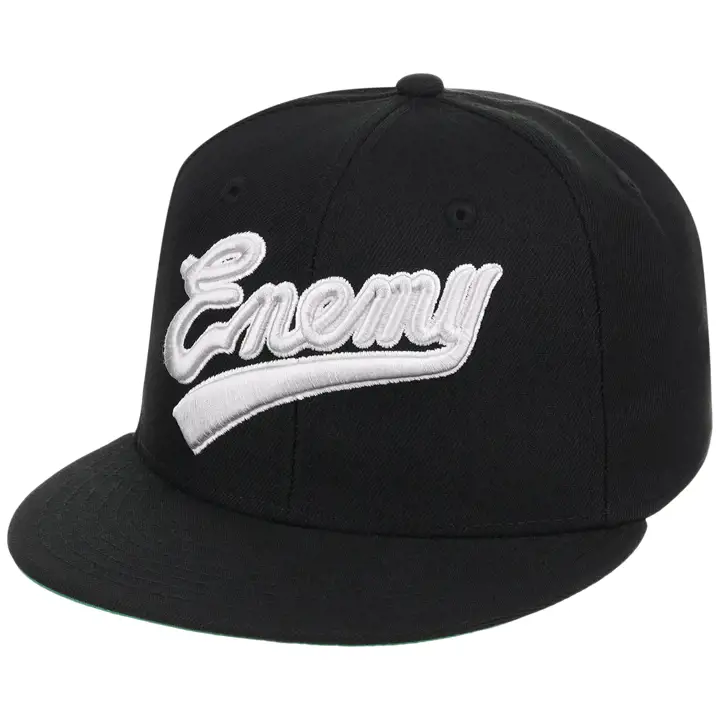 Public Enemy LHD BHM Public Enemy Fitted BLK/BLK/KGRN