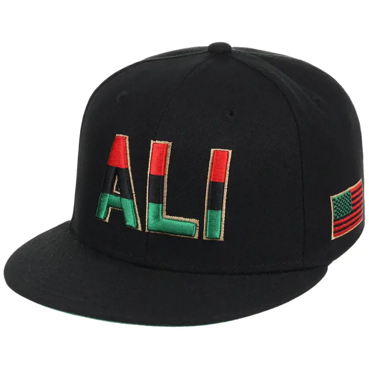 Muhammad Ali LHD BHM Ali Fitted NOIR/NOIR/VRTGRN