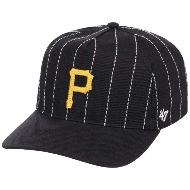 Pittsburgh Pirates MLB Rawlings ASG 26 rayures épinglées attache BLK/B