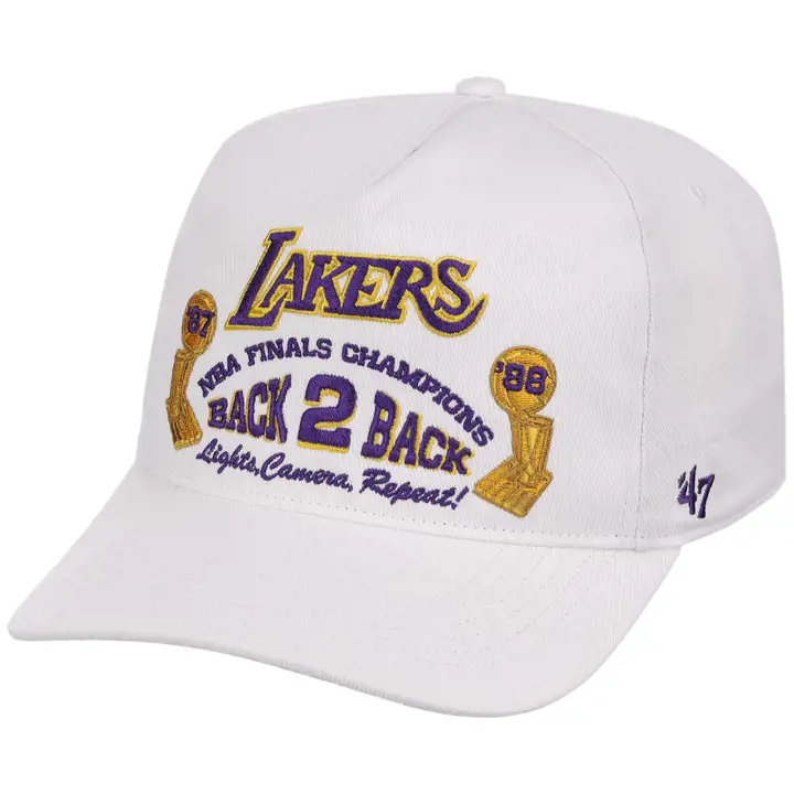 Los Angeles Lakers NBA LHD HWC Champ Hitch BLANC/BLANC