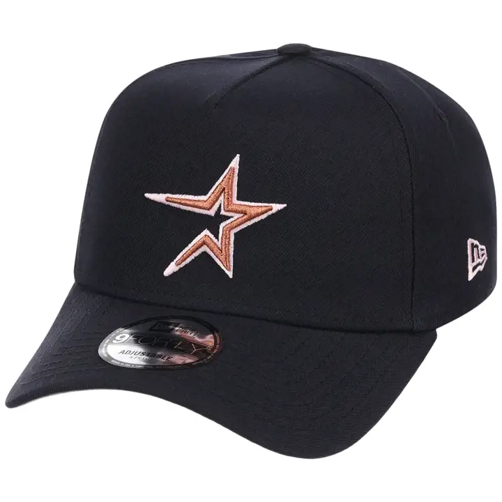 Houston Astros MLB OTC Rose 9FORTY AF MARINE/MARINE/GRIS