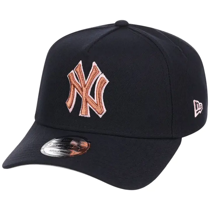 New York Yankees MLB OTC Rose 9FORTY AF NAVY/NAVY/GRY