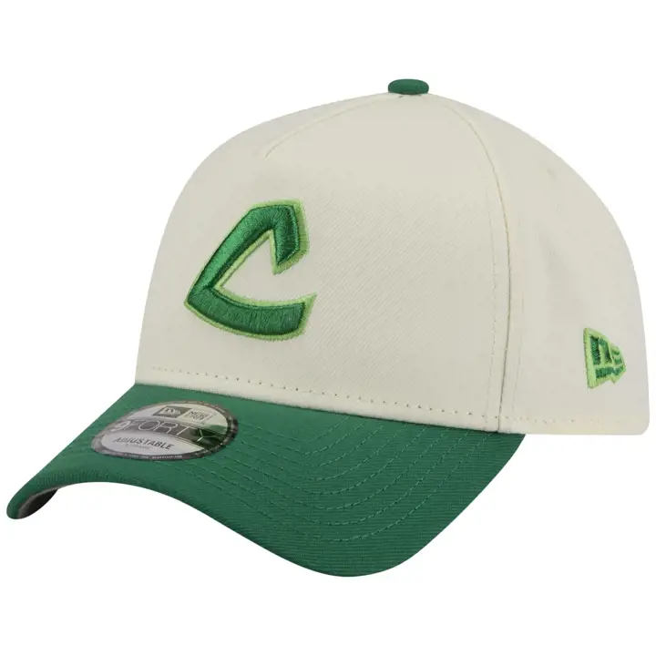 Cleveland Guardians MLB Paddy Charms 9FORTY AF CHROME/VERT_CHASSEUR/OR
