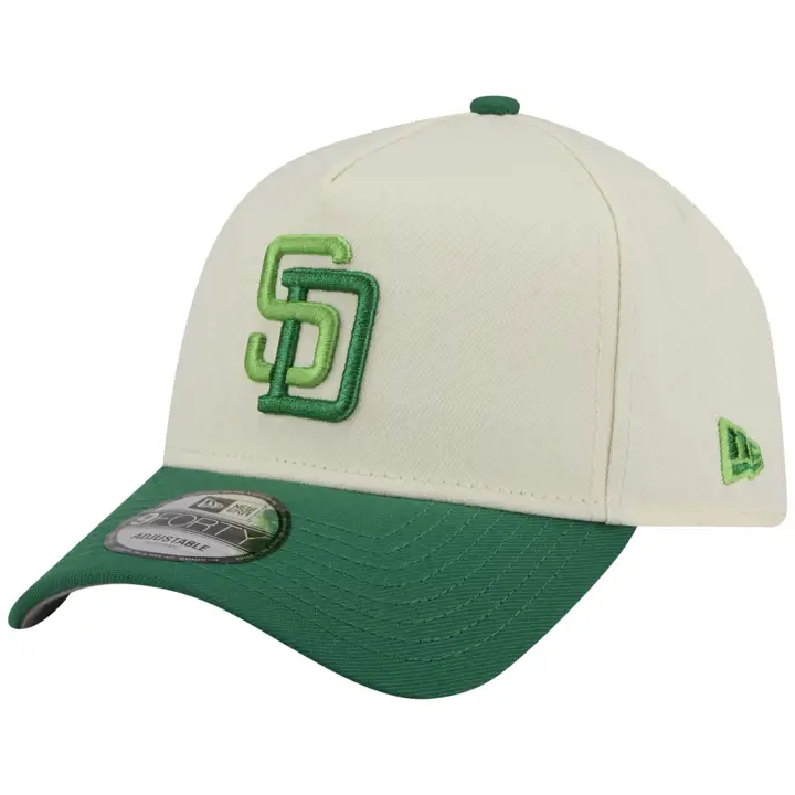 San Diego Padres MLB Paddy Charms 9FORTY AF CHROME/VERT FONCÉ/GRIS