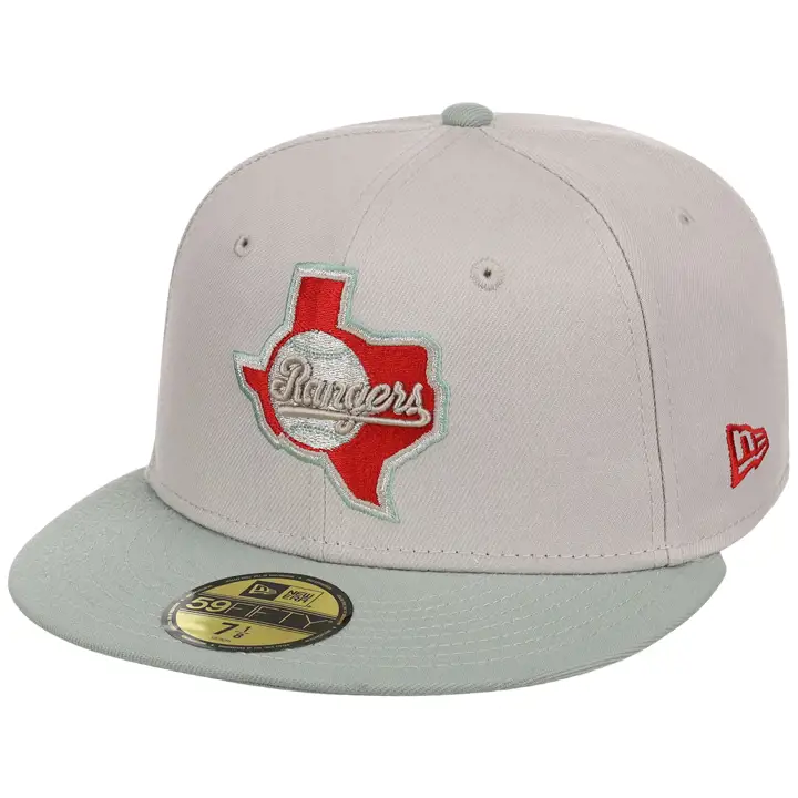 Texas Rangers MLB GAUCHER Stone Everest 59FIFTY STONE/VERT/GRIS