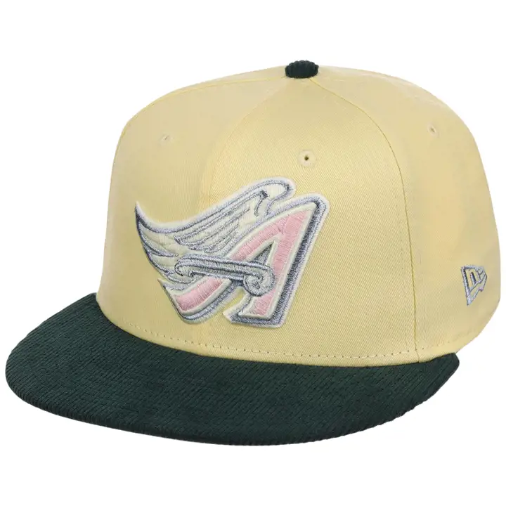 Anaheim Angels MLB LHD Cordon jaune 59FIFTY JAU/VRNFO/GRI