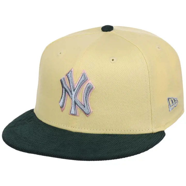 New York Yankees MLB LHD Corde Jaune 59FIFTY JAU/VERTF/GRI