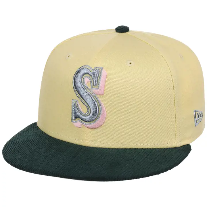 Casquette Seattle Mariners MLB LHD Jaune Cordon 59FIFTY JAU/GRNFO/GRI