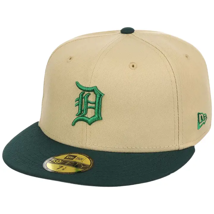 Detroit Tigers MLB LHD Bank Roll 59FIFTY GL/DKGRN/LGRN