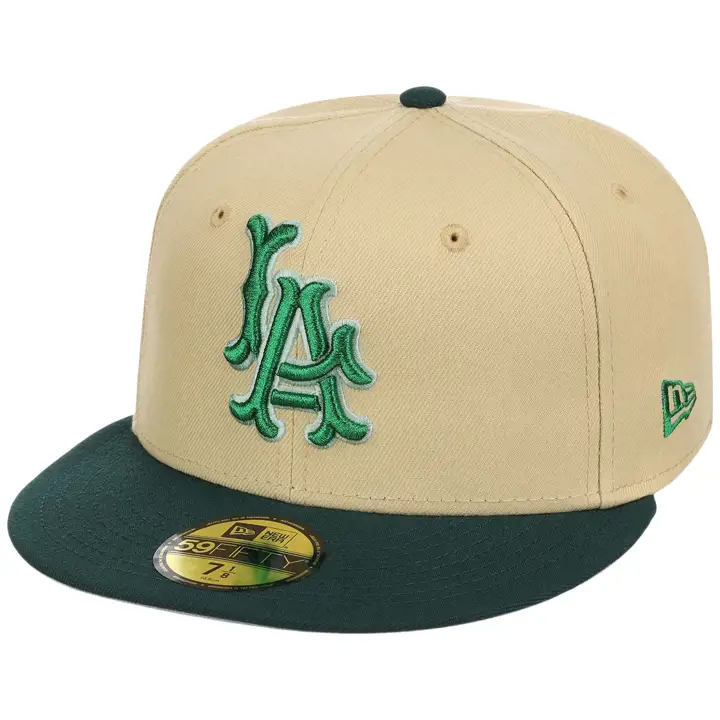 Los Angeles Angels MLB LHD Bank Roll 59FIFTY GL/DKGRN/LGRN