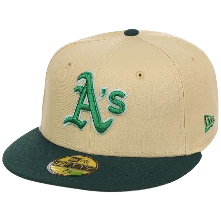 Oakland Athletics MLB LHD Bank Roll 59FIFTY GL/DKGRN/LGRN