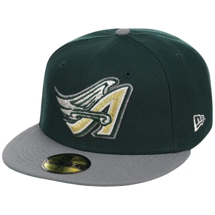 Anaheim Angels MLB LHD Doom 59FIFTY DKGRN/GRY/KGRN