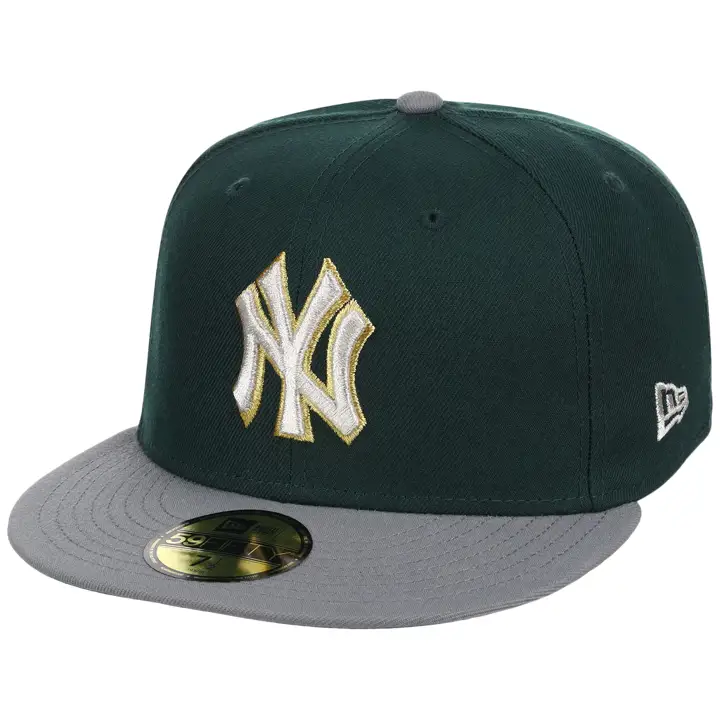 New York Yankees MLB GAUCHE Doom 59FIFTY DKGRN/GRIS/KGRN