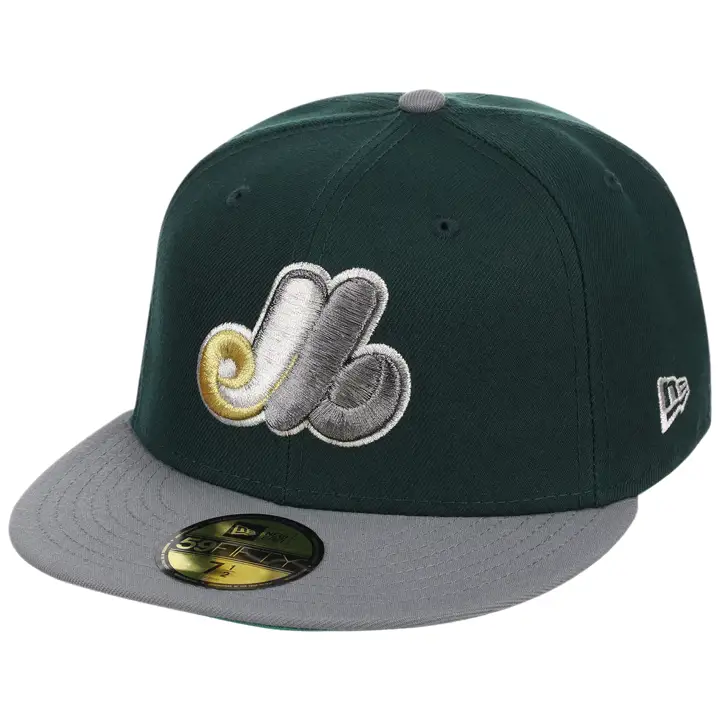 Montreal Expos MLB LHD Doom 59FIFTY DKGRN/GRIS/KGRN