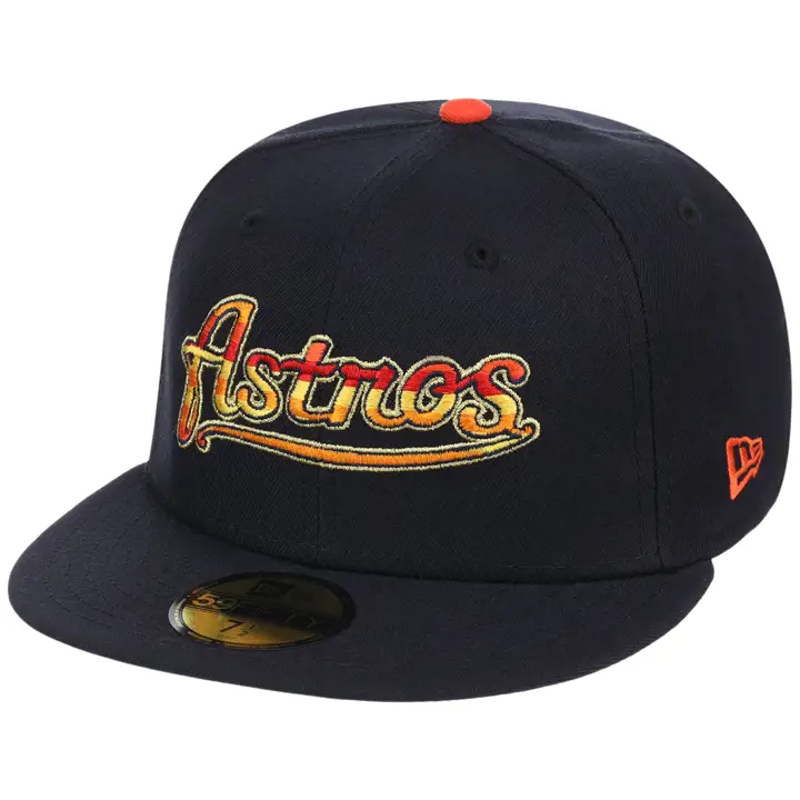 Houston Astros MLB GAUCHER Houston Sunrise 59FIFTY NAVY/NAVY/KGR