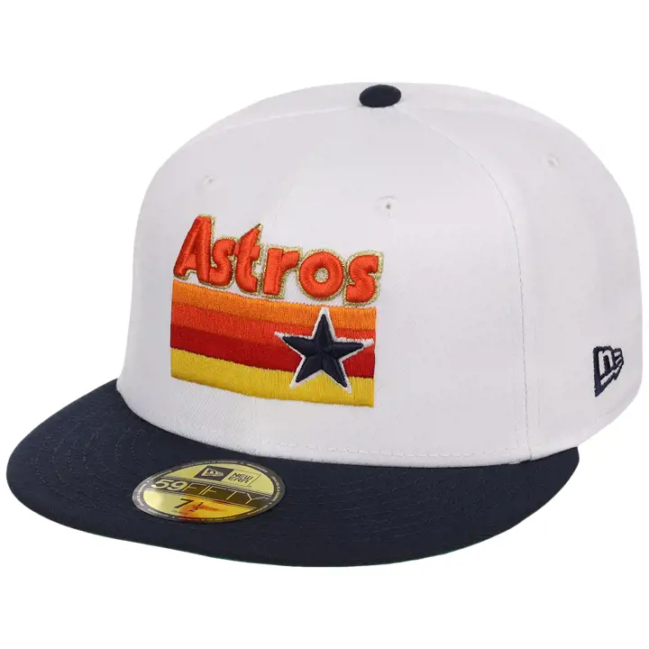 Casquette 59FIFTY MLB des Houston Astros LHD Houston Sunrise BLANC/MARINE/VERT GRIS