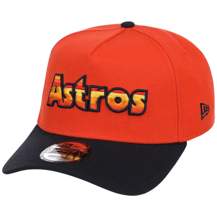 Houston Astros MLB LHD Houston Sunrise 9FORTY ORG/NAVY/KGRN