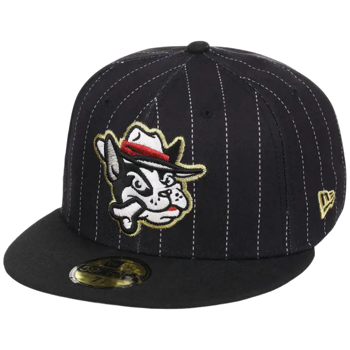 Winston-Salem Dash LHD MILB Lundi 5 FÉVRIER 59FIFTY RAYURES/NOIR