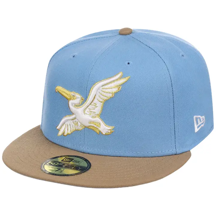 MYRTLE BEACH PELICANS LHD MILB Lundi 59FIFTY SKBL/KHA/G